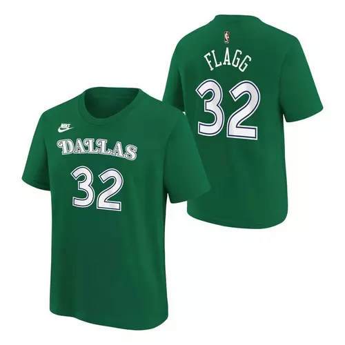 Men's Dallas Mavericks Green #32 Cooper Flagg T-Shirt (Runs Small)
