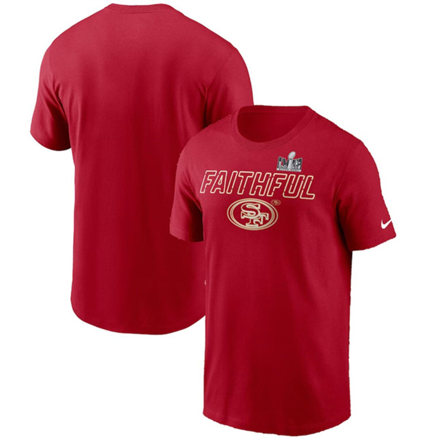 Men's Scarlet San Francisco 49ers Super Bowl LVIII Local T-Shirt