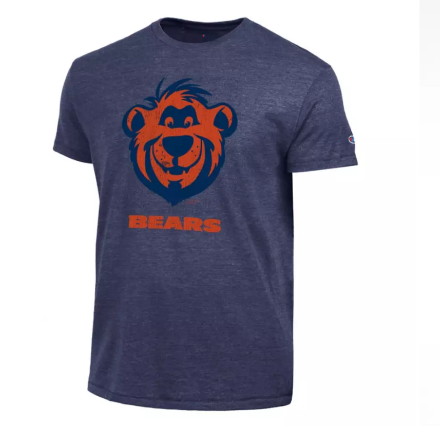 Men's Navy Chicago Bears Baloo All-Star T-Shirt