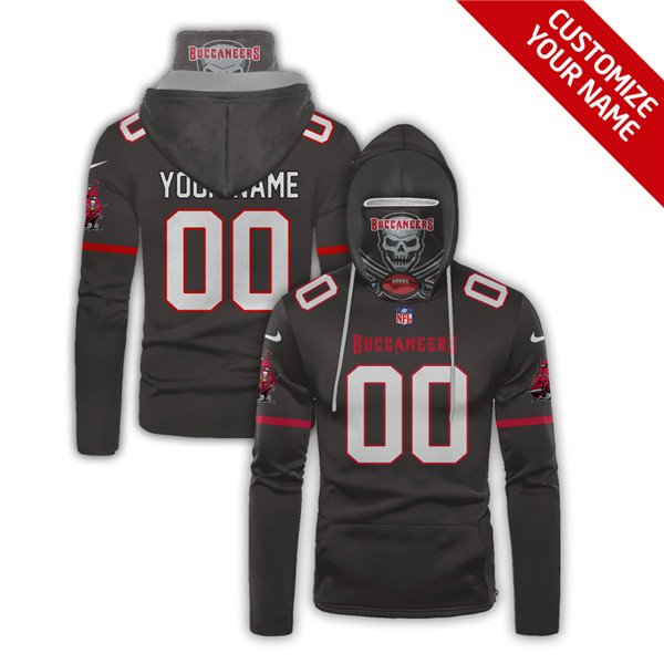 Men's Tampa Bay Buccaneers 2020 Customize Hoodies Mask