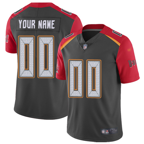 Men's Tampa Bay Buccaneers Customized Gra Stitched Football Limited Inverted Legend Jersey