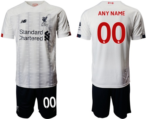 Liverpool Personalized Away Soccer Club Jersey