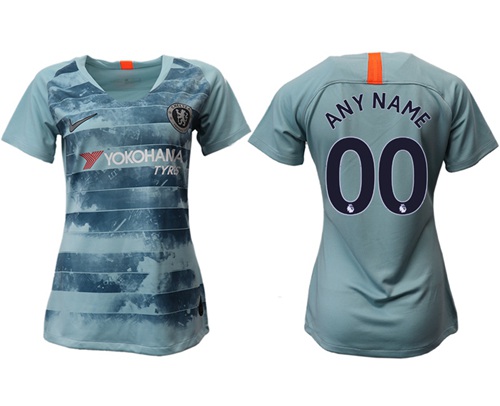 Women's Chelsea Personalized Third Soccer Club Jersey