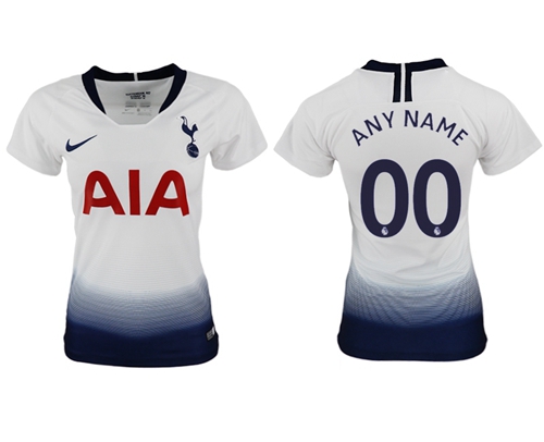 Women's Tottenham Hotspur Personalized Home Soccer Club Jersey