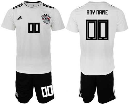 Egypt Personalized Away Soccer Country Jersey