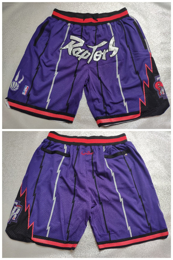 Men's Toronto Rockets Purple Shorts (Run Small)