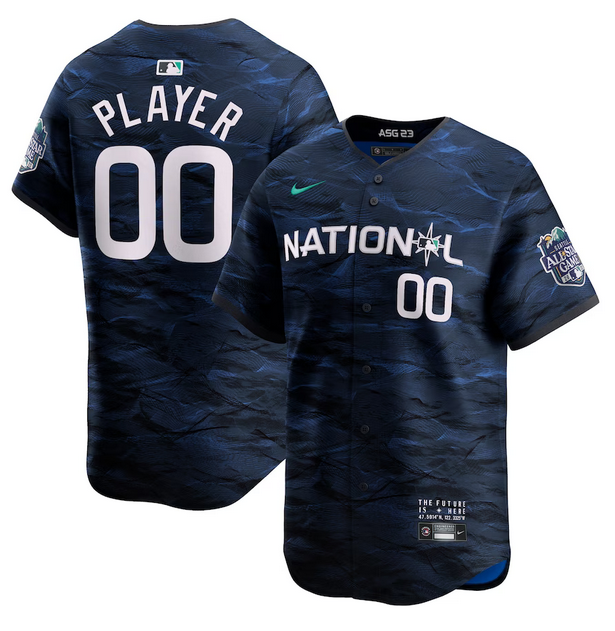 Men's Royal Los Angeles Dodgers Active Player Custom 2023 All-star Cool Base Stitched Jersey