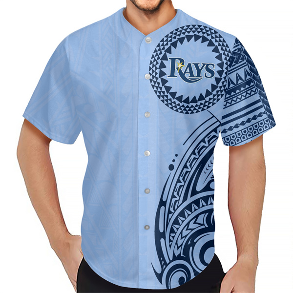 Men's Light Blue Tampa Bay Rays Baseball Jersey