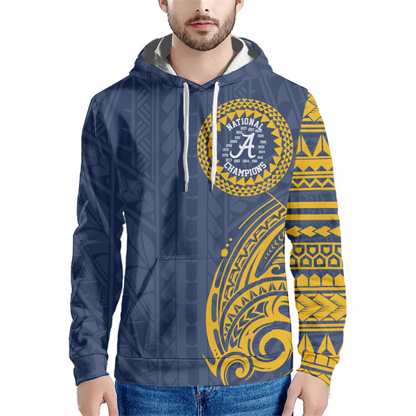 Men's Navy Atlanta Braves Hoodie