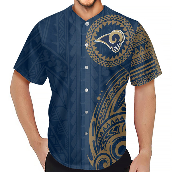 Men's Navy Los Angeles Rams Jersey