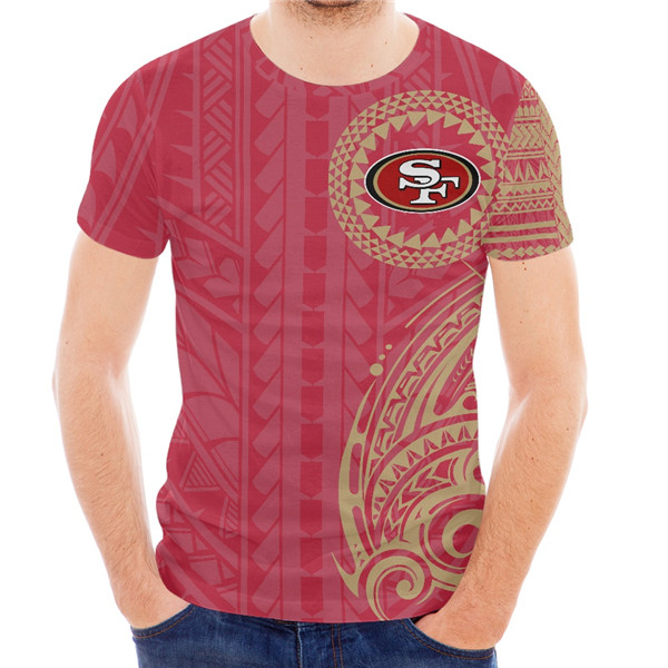 Men's Red San Francisco 49ers T-Shirt