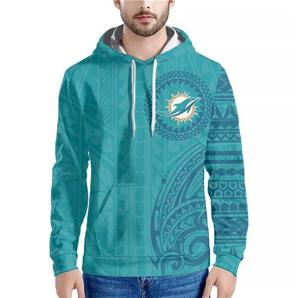 Men's Aqua Miami Dolphins Hoodie
