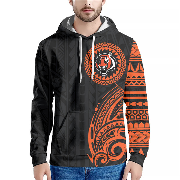 Men's Black Cincinnati Bengals Hoodie