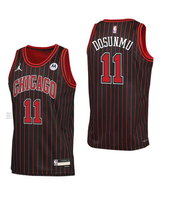 Men's Black Chicago Bulls Active Player Custom Stitched Basketball Jersey