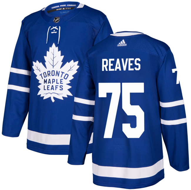 Men's Blue Toronto Maple Leafs #75 Ryan Reaves Stitched Jersey