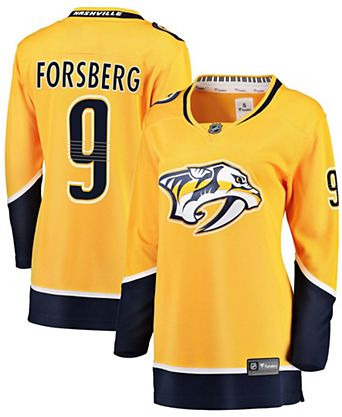 Youth's Yellow Nashville Predators Custom Stitched Jersey