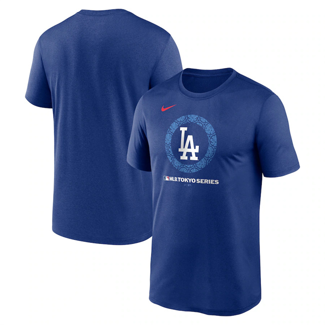Men's Royal Los Angeles Dodgers 2025 Tokyo Series T-Shirt