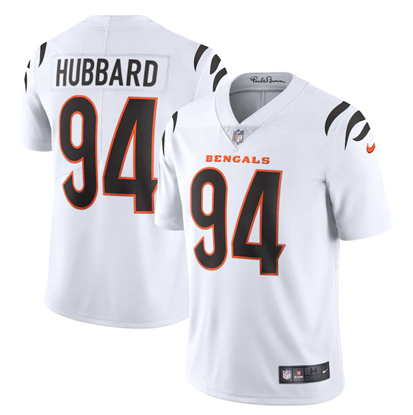 Men's White Cincinnati Bengals #94 Sam Hubbard 2021 New Vapor Untouchable Limited Stitched Jersey