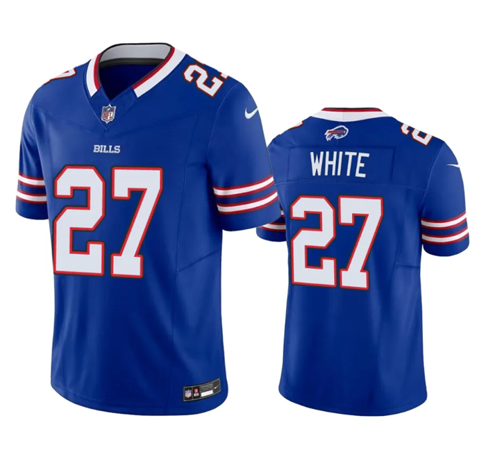 Men's Blue Buffalo Bills #27 Tre'Davious White 2023 F.U.S.E. Vapor Untouchable Limited Stitched Jersey