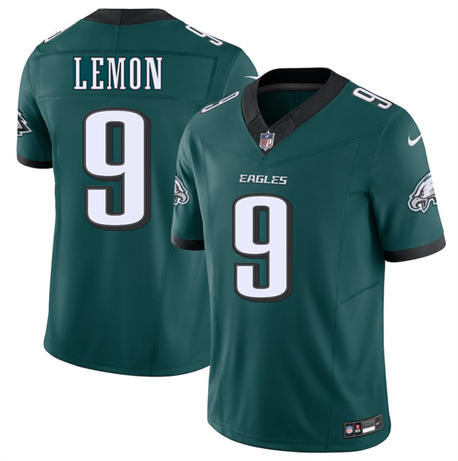 Men's Green Philadelphia Eagles #9 Makai Lemon 2026 Draft F.U.S.E. Vapor Untouchable Limited Stitched Football Jersey