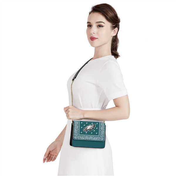 Philadelphia Eagles PU Leather Crossbody Bags 001