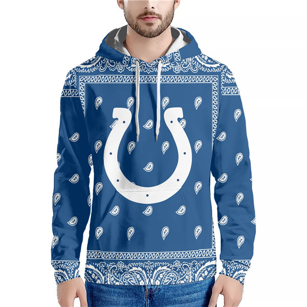 Men's Blue Indianapolis Colts Pullover Hoodie
