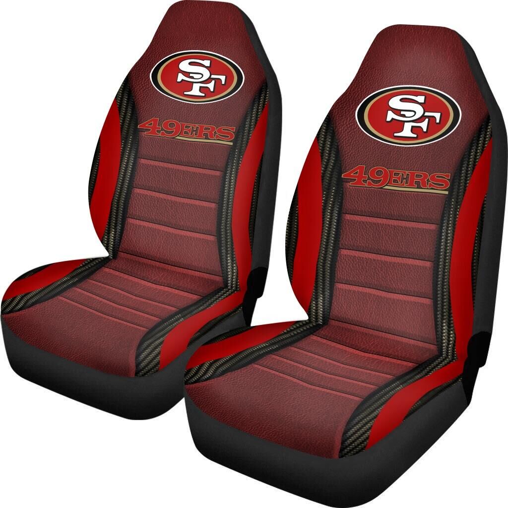 San Francisco 49ers New Fashion Fantastic Car Seat Covers 002 Pls Check Description For Details)