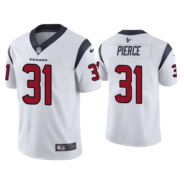 Men's White Houston Texans #31 Dameon Pierce Vapor Untouchable Limited Stitched Jersey