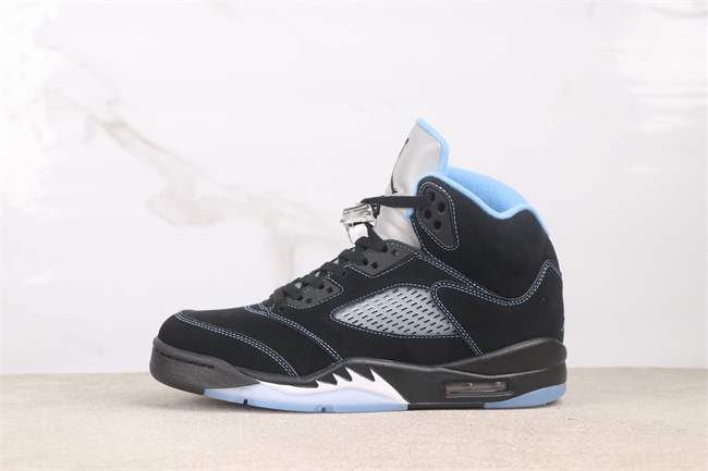 Men's Black Running Weapon Air Jordan 5 Shoes 0119