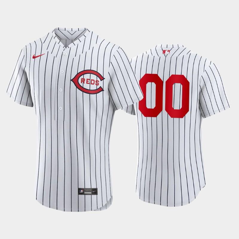 Men's White Cincinnati Reds ACTIVE PLAYER Custom 2022 Field Of Dreams Stitched Baseball Jersey