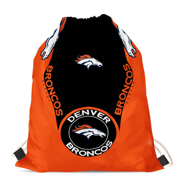 Denver Broncos Drawstring Backpack sack / Gym bag 18