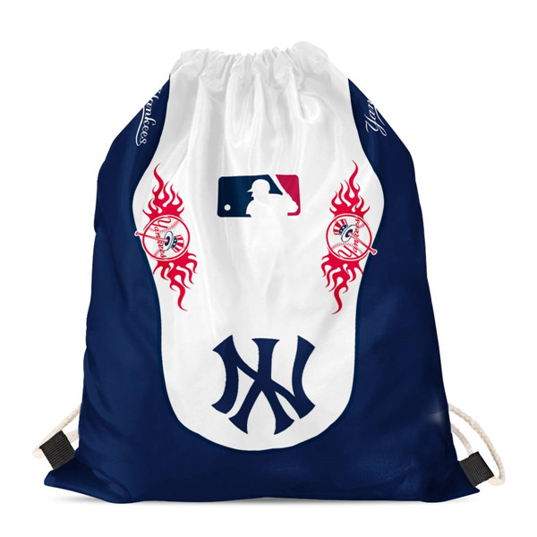 New York Yankees Drawstring Backpack sack / Gym bag 18