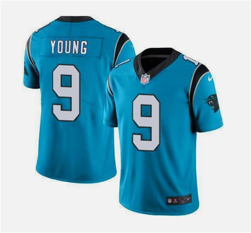 Youth Blue Carolina Panthers #9 Bryce Young Vapor Untouchable Limited Stitched Jersey
