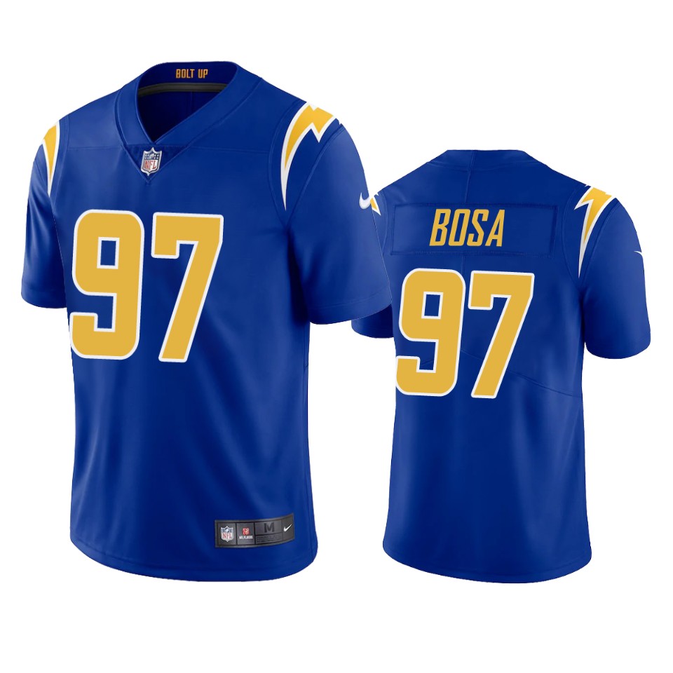 Youth Royal Los Angeles Chargers #97 Joey Bosa Vapor Untouchable Limited Stitched Jersey