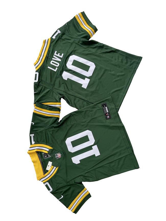Youth Green Green Bay Packers #10 Jordan Love 2024 F.U.S.E Vapor Limited Stitched Football Jersey