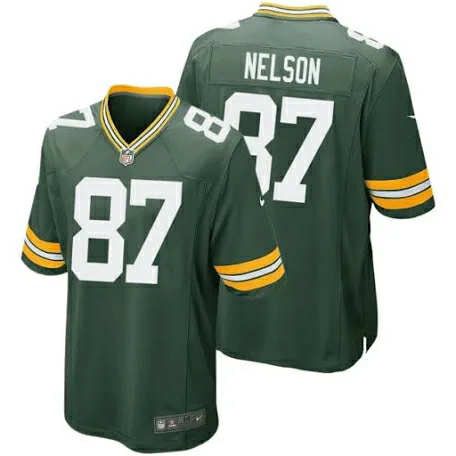 Youth Green Green Bay Packers #87 Jordy Nelson 2025 Stitched Football Game Jersey