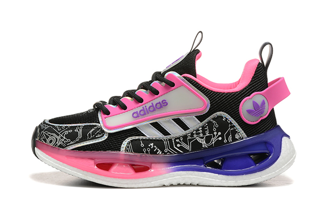 Women's Black/Pink/Purple Running Weapon Galaxy dama Shoes 006